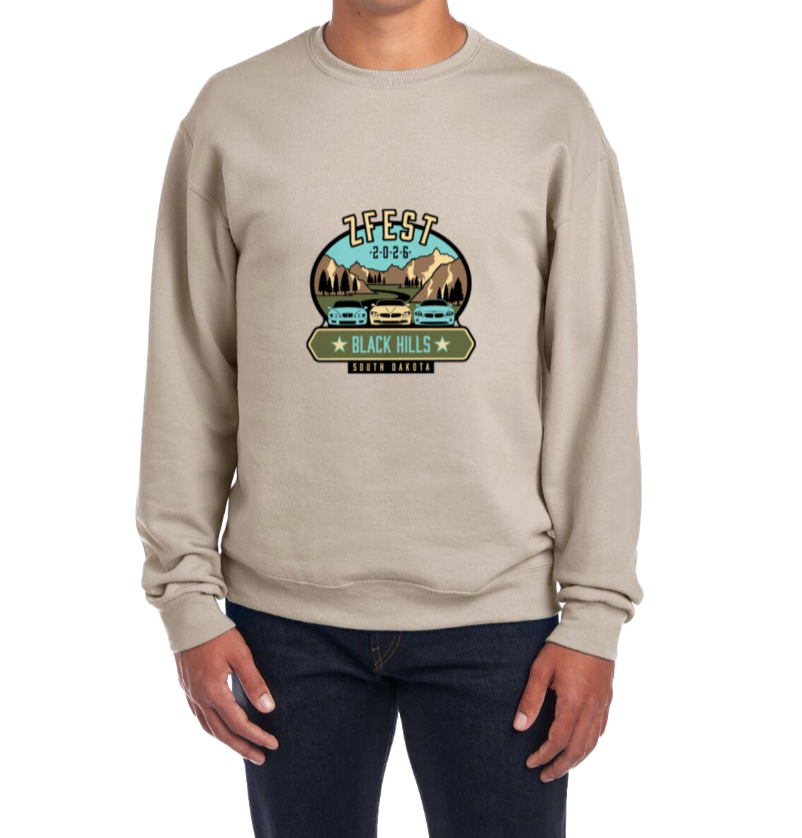 ZFEST 26 Crew Neck Sweatshirt - SAND