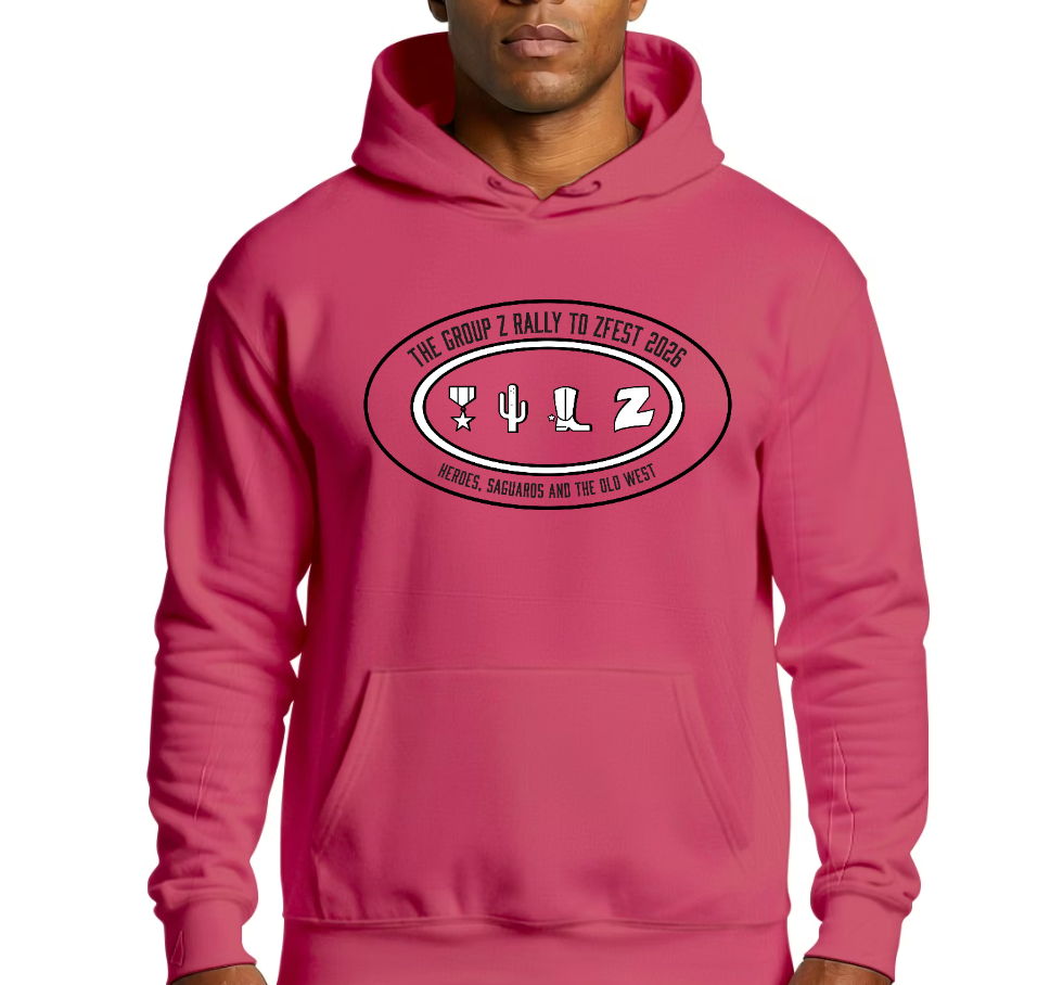 Group Z Rally Pullover Hoodie - Heather Red