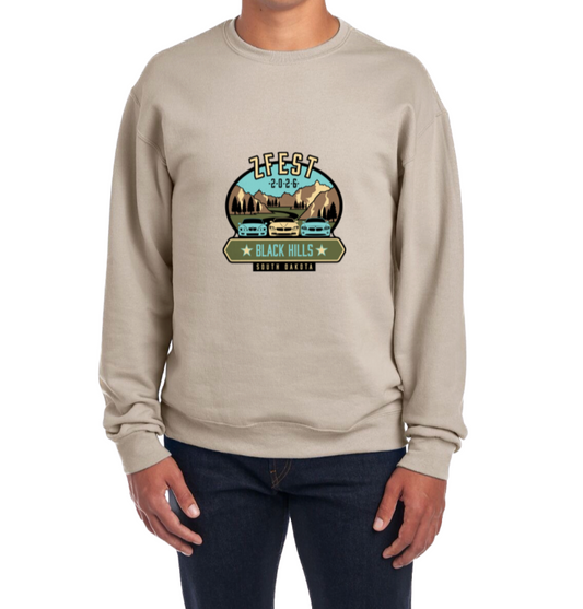 ZFEST 26 Crew Neck Sweatshirt - SAND