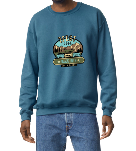 ZFEST 26 Crew Neck Sweatshirt - INDIGO