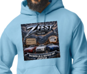 ZFEST SNOW HOODIE (Design B)