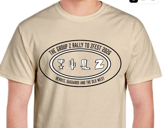 Group Z Rally Short Sleeve T-Shirt  - Sand